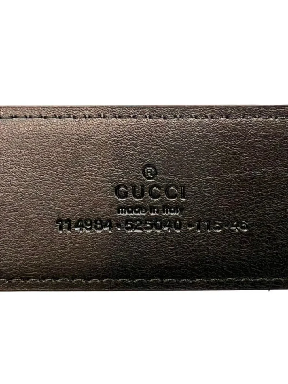 Gucci Belt Guccissima Interlocking